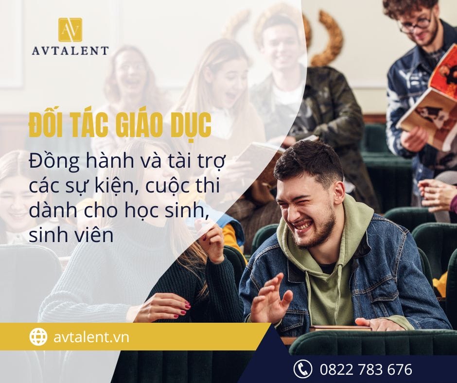 Đồng hành và tài trợ các sự kiện và cuộc thi dành cho học sinh, sinh viên