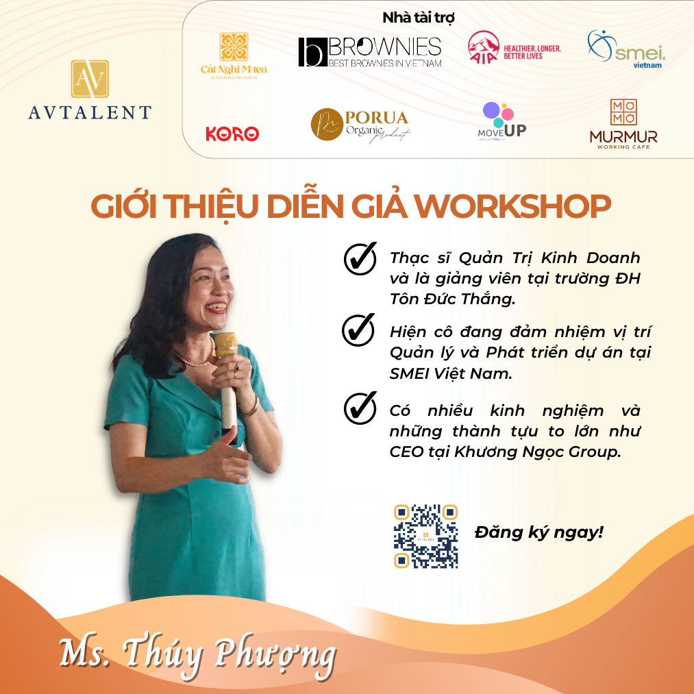 Diễn giả Lê Thị Thuý Phượng - Project Development Director của SMEI Vietnam