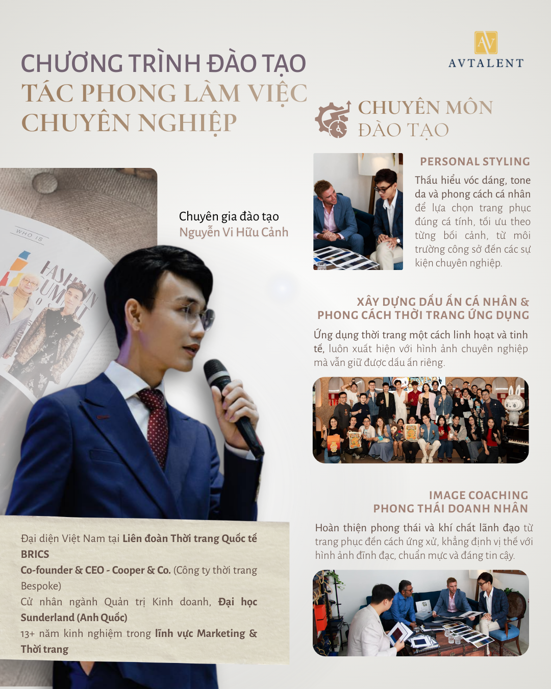 Chuyên gia đào tạo Nguyễn Vi Hữu Cảnh