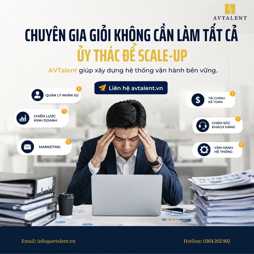 AVTalent: Mô Hình Ủy Thác Vận Hành - Giải Pháp Tối Ưu Giúp Chuyên Gia Bứt Phá