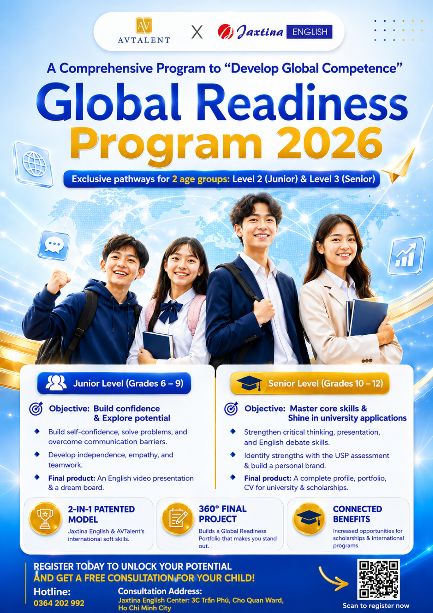 AVTalent x Jaxtina English Center - Global Readiness Program.